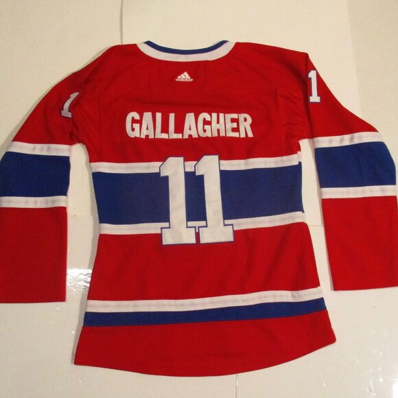 Brendan Gallagher 11 Montreal Canadiens HABS NHL Adidas Red YOUTH Jersey Size L - Picture 1 of 4